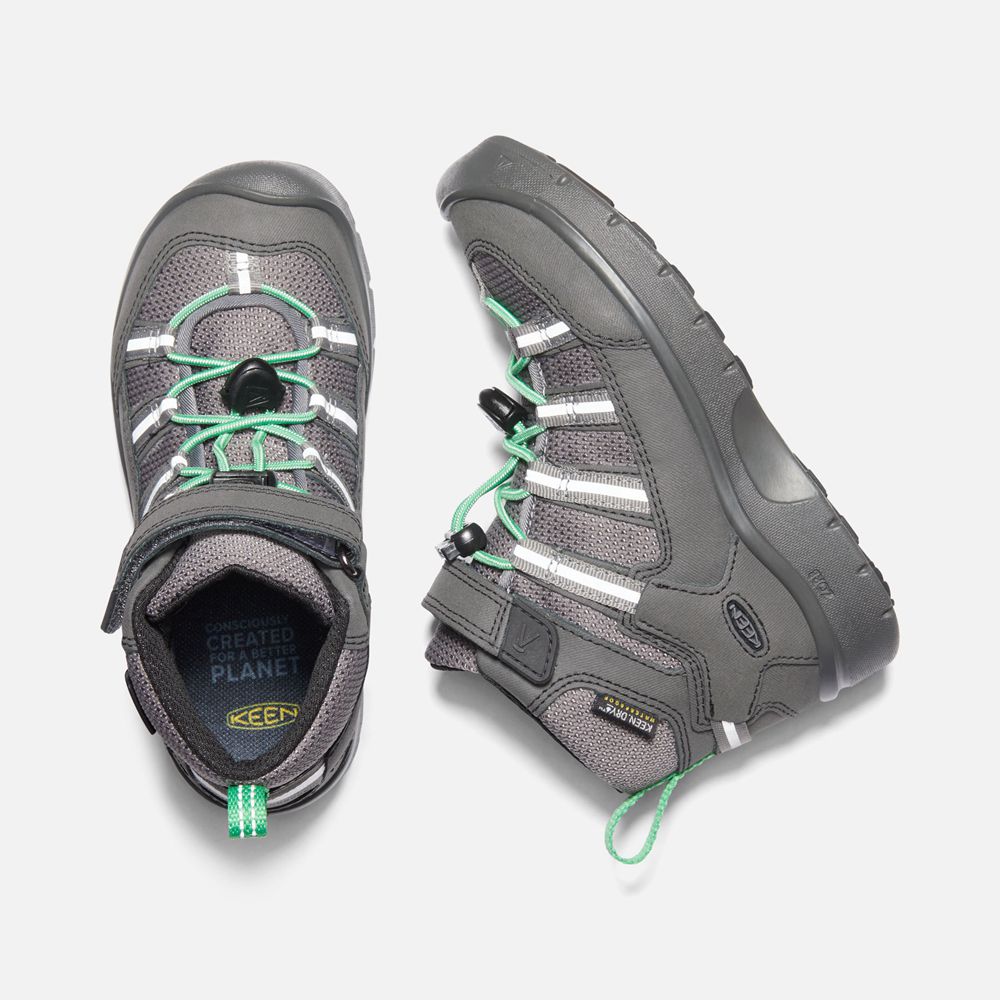 Keen Sneaker Bot Çocuk Gri/Yeşil - Hikeport Ii Sport Waterproof - Türkiye TINC35490